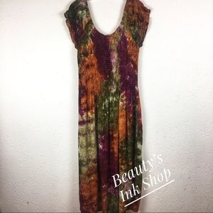 Multi Colored Maxi Dress
